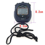 Chronomètre de Sport numérique professionnel, minuterie, 2 rangées, 10 mémoire, compte à rebours, alarme, batterie + corde de suspension, PC2810