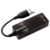 1 x Dual USB Digital Spannung Strom Multimeter Leistungsmesser Tester für Telefone, Tablet-PCs, iPad